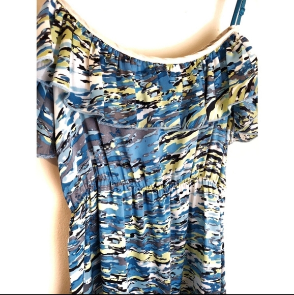 YANA Silk Ruffle Dress 4 - Picture 2 of 4